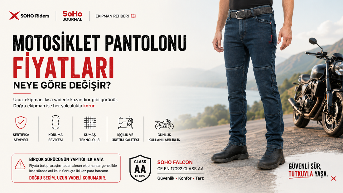 Motosiklet pantolonu fiyatları neye göre değişir — SoHo Riders