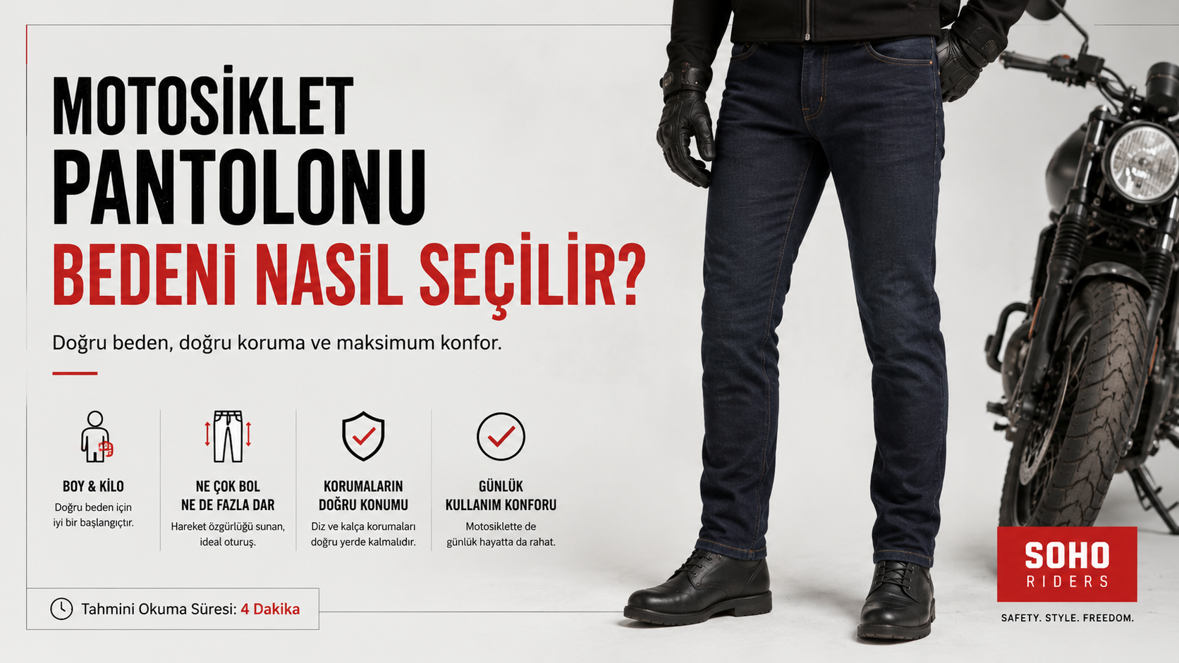Motosiklet pantolonu bedeni nasıl seçilir — SoHo Riders