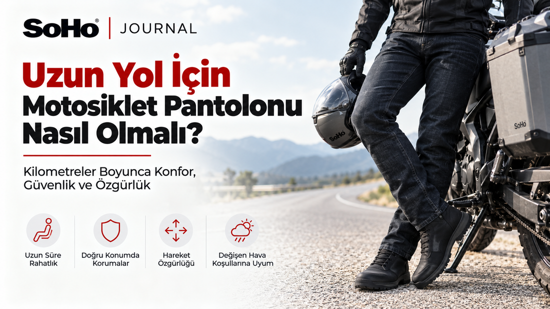 Uzun yol için motosiklet pantolonu nasıl olmalı — SoHo Riders