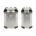 Globescout Aluminyum Yan Çanta Seti 35L+45L Naturel