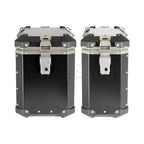 Globescout Aluminyum Yan Çanta Seti 35L+45L Siyah
